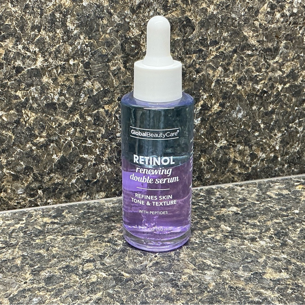 Global Beauty Care Retinol renewing double serum 1.7 fl oz